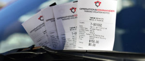 OperationsCommander parking tickets