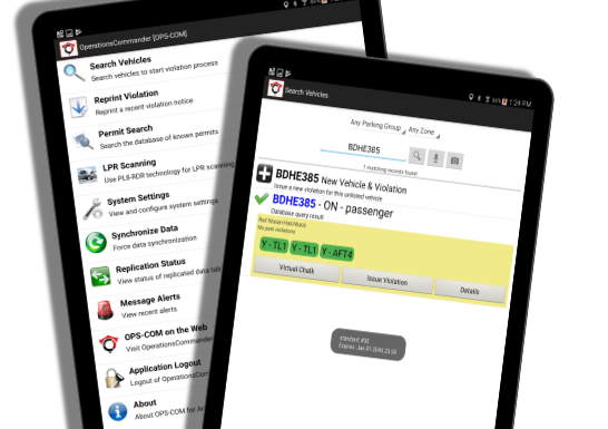 OPS-COM-two-tablets-cropped OperationsCommander parking enforcement for Android